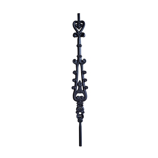 Mini Heart Cast Iron Balustrade