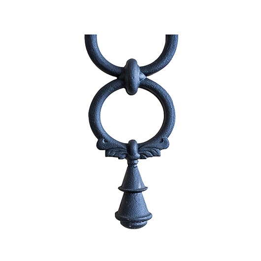 รั้วเหล็กดัดอิตาลีลายโซ่สวรรค์