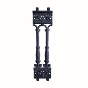 รั้วเหล็กหล่อเสาโรมัน